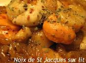 Oignons doux Noix Jacques juste pour plaisir