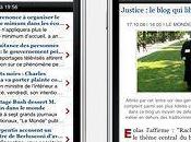 Monde lance application iPhone