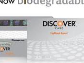 Discover Card biodegradable