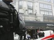 bombe retrouvé dans magasin Printemps Paris