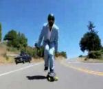 Descente mort longboard
