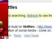 Skittles: navigation médias sociaux