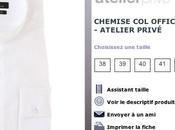 Chemise Officier Atelier Privé lieu