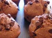 Délicieux muffins cacaotés pépites, sans