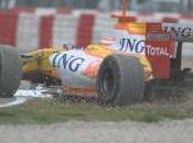 Fernando Alonso victime d'un accident Jerez