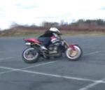 Drift cercle moto
