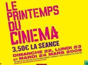 Printemps cinéma 3,50 euros place