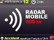 Eklaireur infos routières direct (radars, accidents