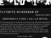 ELDIA Favorite Murderer (release party, Motel avril)…