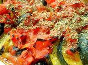 Courgettes Tomate Olives Noires