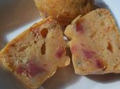 Muffins (sans oeuf) lomo, Sainte-Maure, "tomates feta"