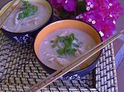 Soupe thaï poulet coco façon