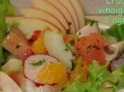 Crudités vinaigrette agrumes