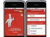 guide Michelin iPhone développe l’international