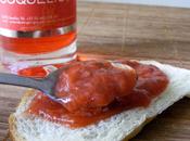 Confiture fraise, rhubarbe, coquelicot gingembre