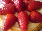 Cheesecake fraises