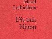 oui, Ninon; Maud Lethielleux