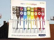 Marketing Alternatif déchet pour peinture d'Apple grace Rona