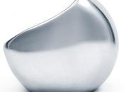 Ball, sublime fauteuil inox Carlo Colombo chez Arflex