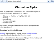 Installation Chronium, source Google Chrome