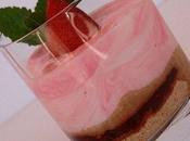 Verrine fromage blanc coquelicot