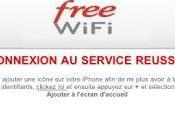 FreeWiFi accès facilité depuis l’iPhone
