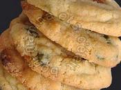 Sablés-cookies pistache, noix pécan chocolat blanc