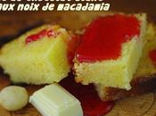 Cake chocolat blanc noix Macadamia