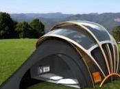 Orange présente concept tente solaire