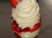 Mousse chocolat blanc fraises