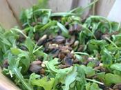 Salade roquette légumes fondants