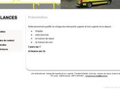 Mise ligne site Internet Ambulances
