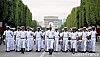 L'armée indienne défile Champs-Elysées