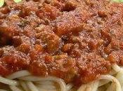 Sauce spaghetti tomate saucisse Liza Frulla