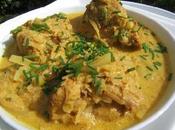 Curry filet mignon cidre