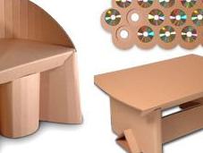 Fabriquer meubles carton tendance ecolo