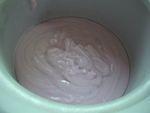 Glace yaourt fraise