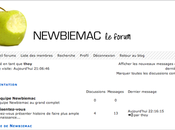 forums Newbiemac ouvrent leurs portes