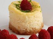 Cheese cake citron vert framboises