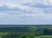 Panorama paysages autour Houyet (Belgique)