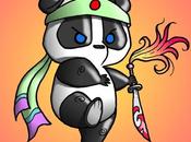 panda samouraï