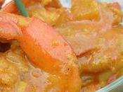Curry Crevettes Gingembre