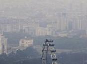 Singapour dans brouillard