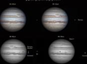 Jupiter, Europe (ombre), Ganymède, Impact