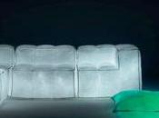 Mobilier gonflable lumineux
