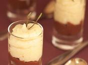 Verrines chocolat crème d'haricots Soissons