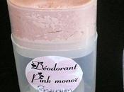 Déodorant solide "Pink monoï"