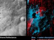 Présence d’eau surface Lune, presque partout mais petite quantité