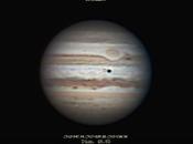 Jupiter, Ganymède, Europe: occultation éclipse