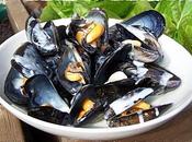 Moules roquefort.